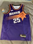 NBA 25 Bridges Phoenix Suns 2022-23 classic edition Maillot Violet